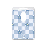 Blue Flowers - Matte Magnetic Wallet
