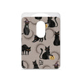 Black Cat - Matte Magnetic Wallet