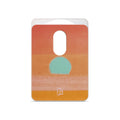 Cyan Sun - Matte Magnetic Wallet