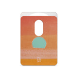 Cyan Sun - Matte Magnetic Wallet