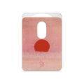 Red Sun - Matte Magnetic Wallet