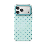 Blue Green - Clear iPhone Case