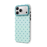 Blue Green - Clear iPhone Case