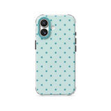 Blue Green - Clear iPhone Case