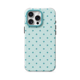 Blue Green - Clear iPhone Case