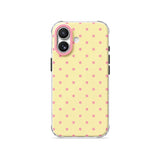 Yellow Pink - Clear iPhone Case