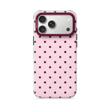 Berry Pink - Clear iPhone Case