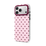 Berry Pink - Clear iPhone Case