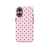 Berry Pink - Clear iPhone Case