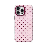 Berry Pink - Clear iPhone Case