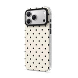 Black White - Clear iPhone Case