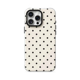 Black White - Clear iPhone Case