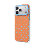 Orange Blue - Clear iPhone Case