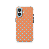 Orange Blue - Clear iPhone Case