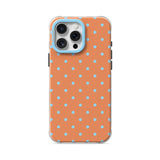 Orange Blue - Clear iPhone Case