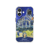 The Church at Auvers - Clear iPhone Case