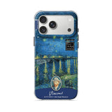 Starry Night Over the Rhone - Clear iPhone Case