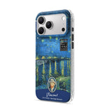 Starry Night Over the Rhone - Clear iPhone Case