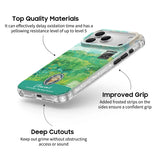 Green Wheat Fields, Auvers - Clear iPhone Case