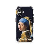 Girl with a Pearl Earring - Clear iPhone Case