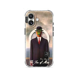 The Son of Man - Clear iPhone Case