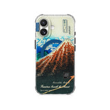 Rainstorm Beneath the Summit - Clear iPhone Case