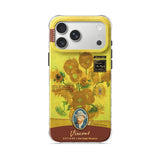 Vase with Twelve Sunflowers - Clear iPhone Case