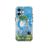 Woman with a Paraso - Clear iPhone Case