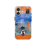 Impression, Sunrise - Clear iPhone Case