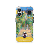The Artist's Garden at Vetheuil - Clear iPhone Case