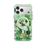 Vase with Pink Roses - Clear iPhone  Case