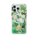 Vase with Pink Roses - Clear iPhone  Case