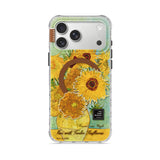 Vase with Three Sunflowers - Clear iPhone Case