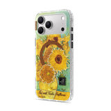 Vase with Three Sunflowers - Clear iPhone Case