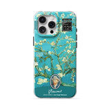 Almond Blossoms - Clear iPhone Case