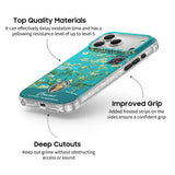 Almond Blossoms - Clear iPhone Case