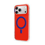 Passion Red - Clear iPhone Case
