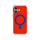 Passion Red - Clear iPhone Case