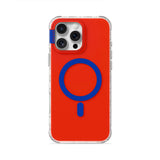 Passion Red - Clear iPhone Case