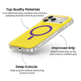 Active Yellow - Clear iPhone Case