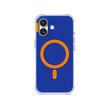 Klein Blue - Clear iPhone Case