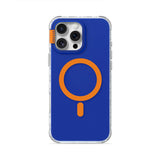 Klein Blue - Clear iPhone Case