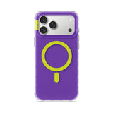 Blackcurrant Purple - Clear iPhone Case