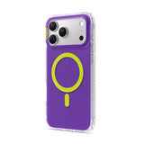 Blackcurrant Purple - Clear iPhone Case