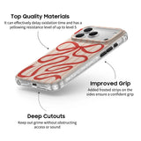 Pretty In Pastel - Clear iPhone Case