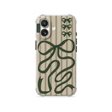 Green Ribbon - Clear iPhone Case