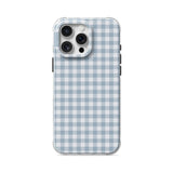 Foggy Blue - Clear iPhone Case