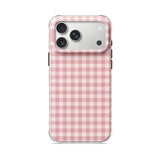Peach Pink - Clear iPhone Case