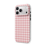 Peach Pink - Clear iPhone Case