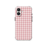 Peach Pink - Clear iPhone Case